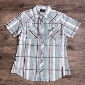 Western Shirt Pearl Snap Medium